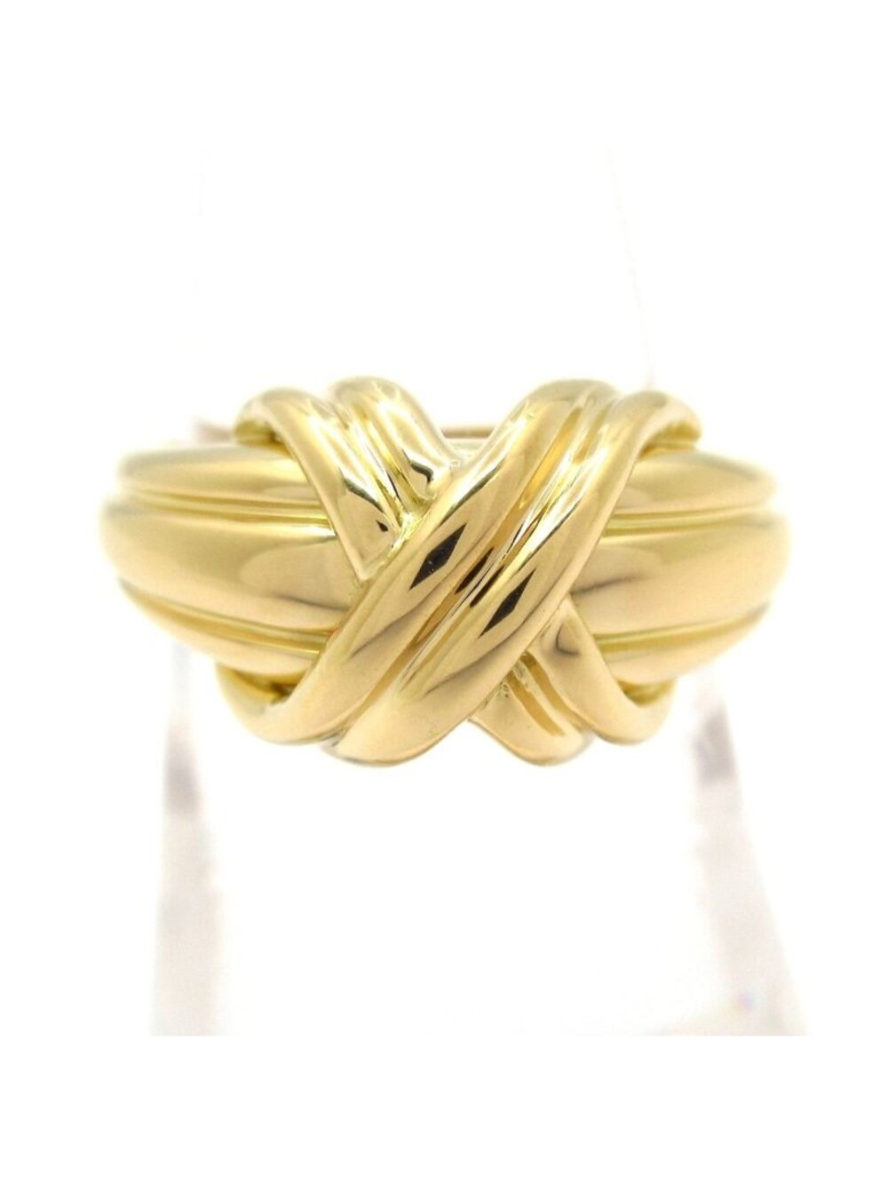 Tiffany & Co Ring Signature 18k Yellow Gold